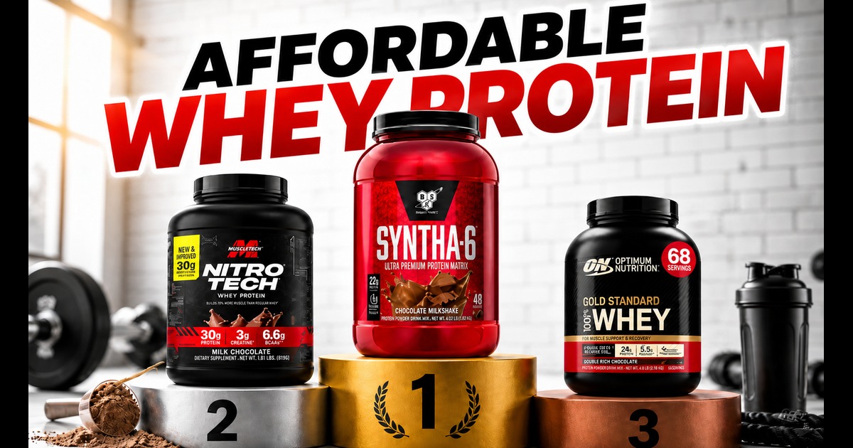 Best Affordable Whey Protein In Singapore
