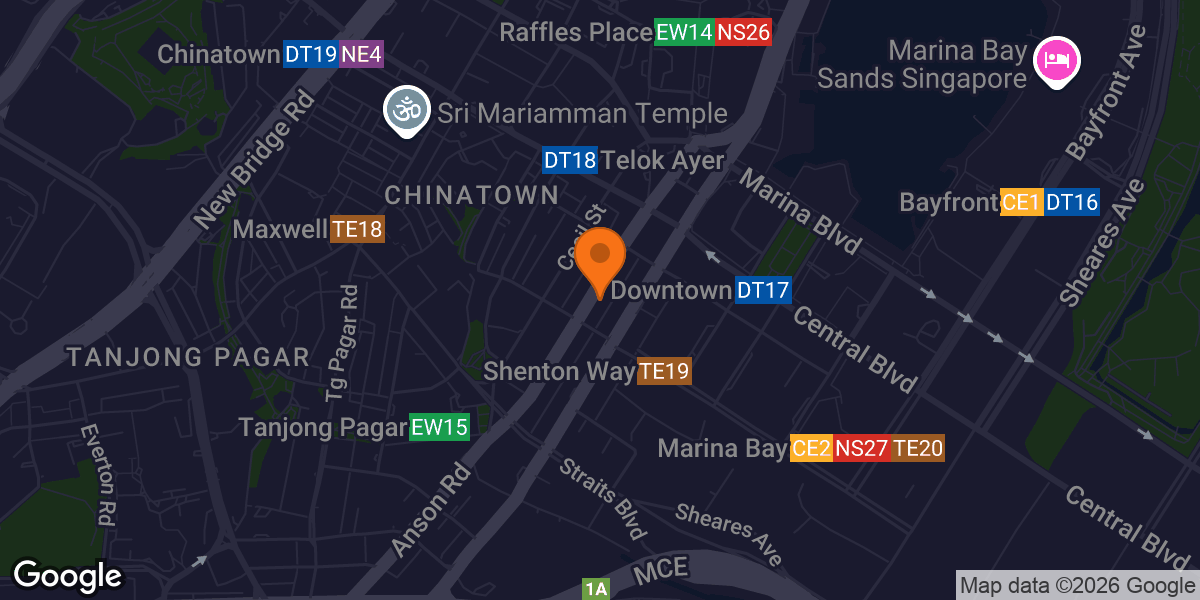 Map showing Anarchy Fitness