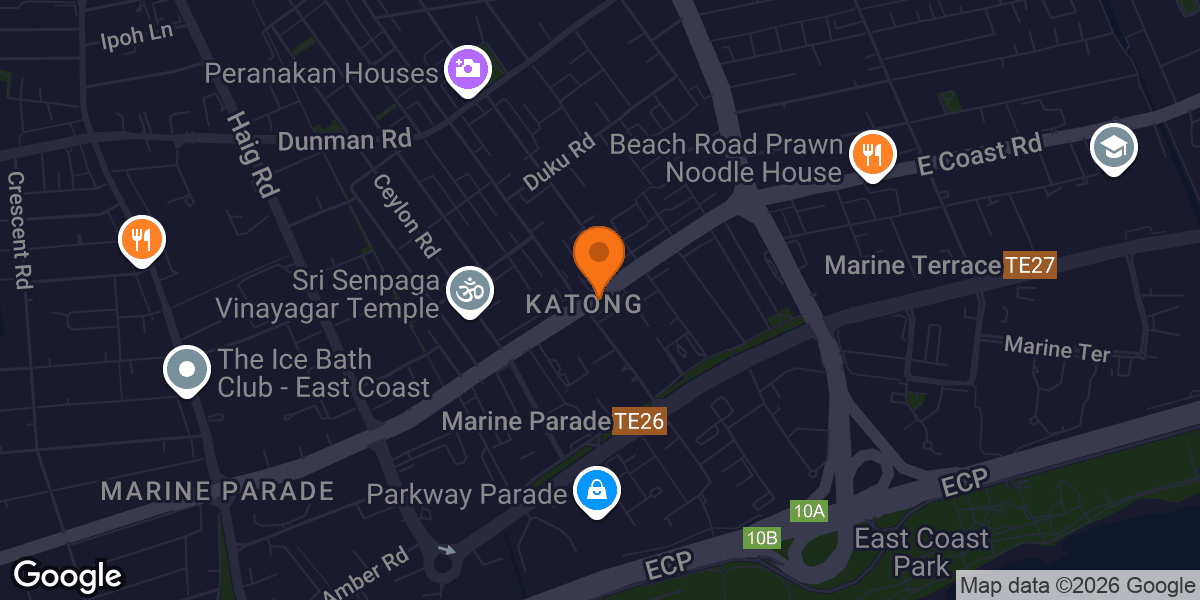 Map showing Oompf! Fitness - Personal Training & Gym